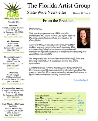 FLAG Newsletter November 2012