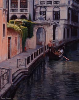 David Chang - Venice - 20 x 16 - Oil on Linen