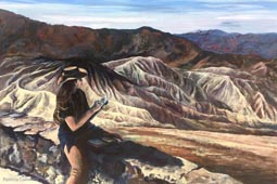 Patricia Cummins - Zabriskie Point - 40 x 60 - Oil