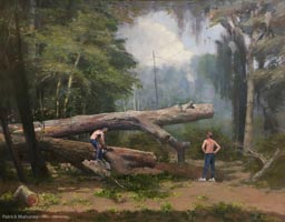 Patrick Mahoney - After The Hurricane  - 25.5 x 31.75 - Oil