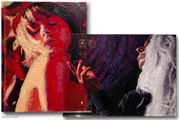 Robert Shirk - Goddess of Youth- Hebe - 25 x 37 - Acrylic on Plexi
