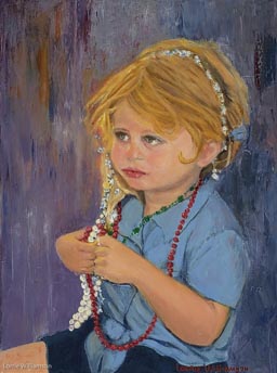 Lorrie Williamson - Caught In The Act - 18 x 14 - Oil