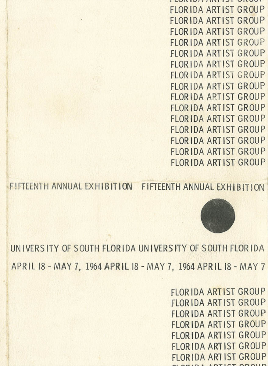 1964 University of South Florida Art Gallery,