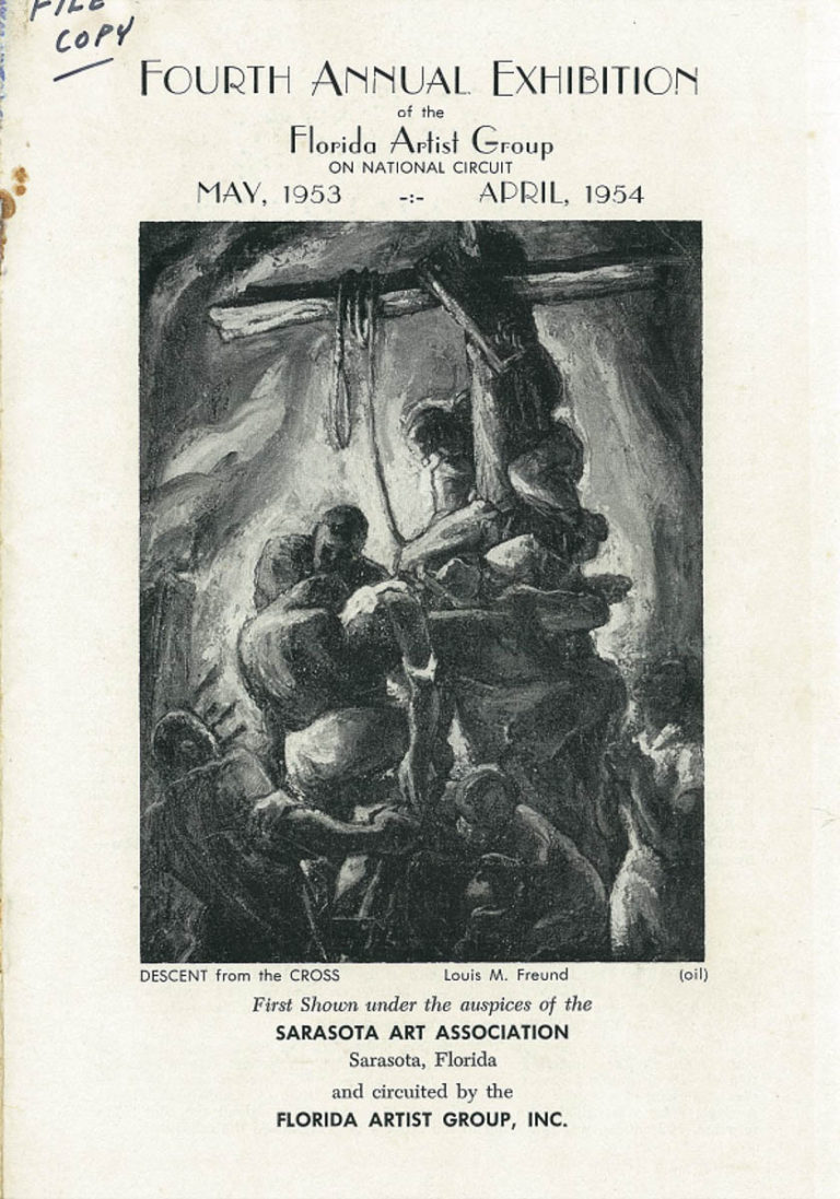 1953 Sarasota Art Association Juror: Homer Saint-Gaudens