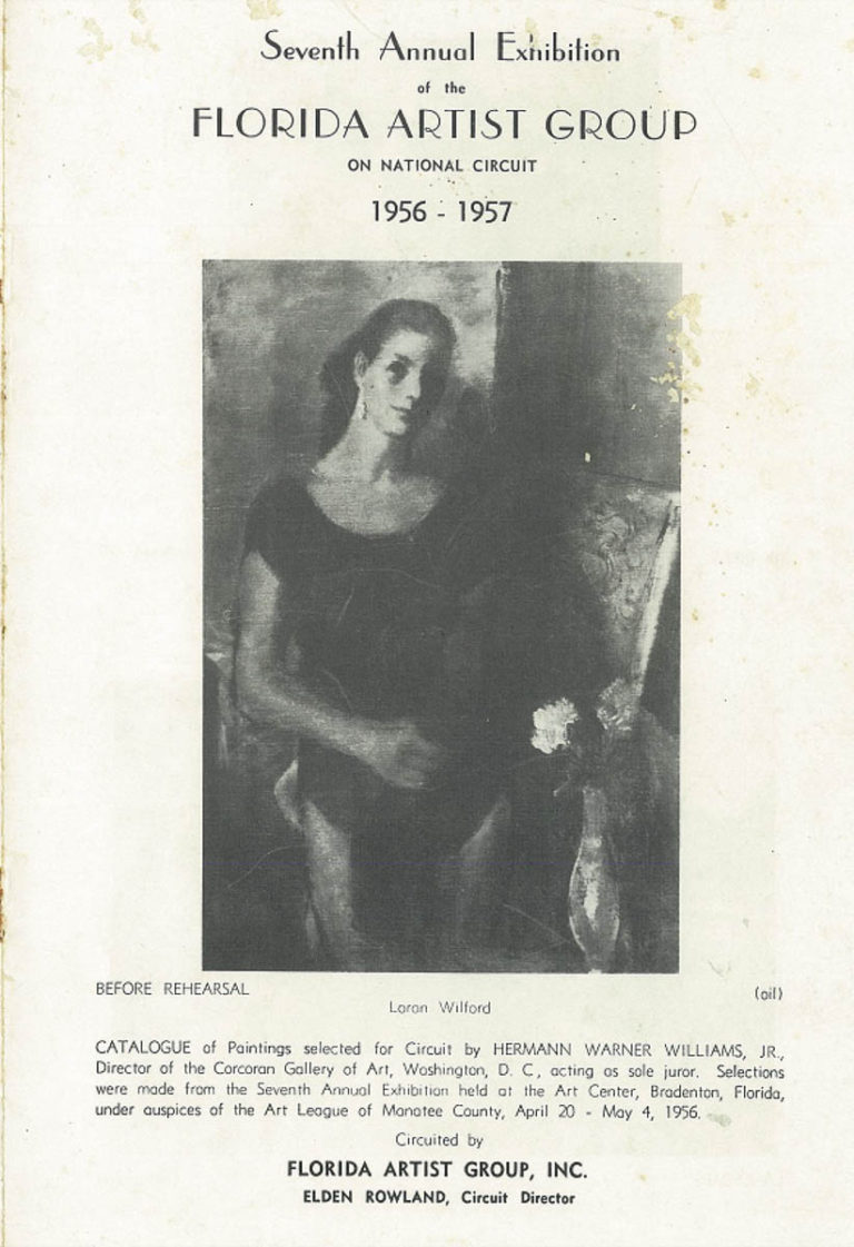 1956 Bradenton Art Center Juror: Herman W. Williams, Jr.