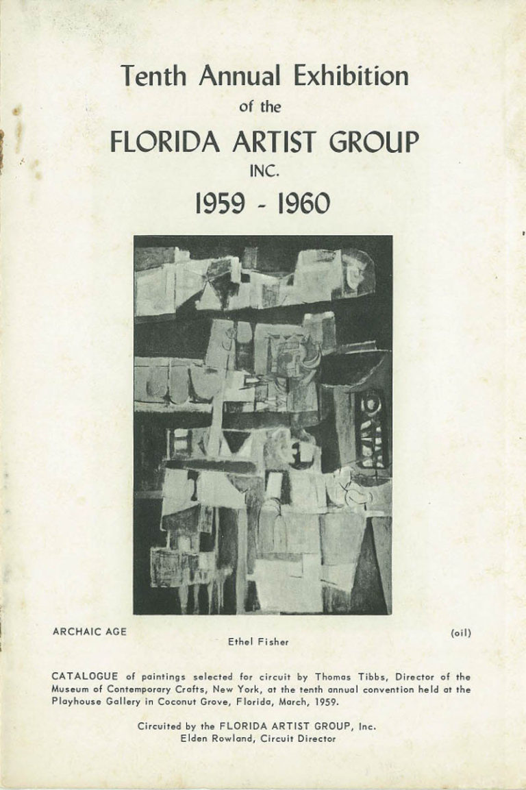 1959  Coral Gables Playhouse Gallery, University ofMiami