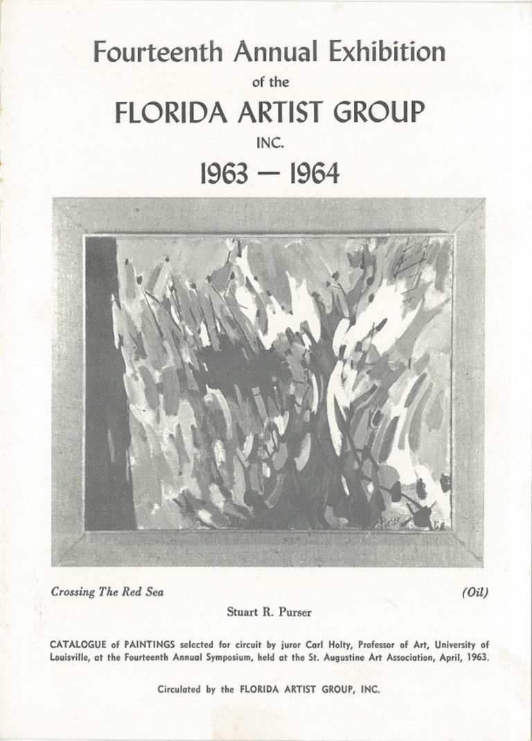 1963 St. Augustine Art Association Juror: Carl Holty