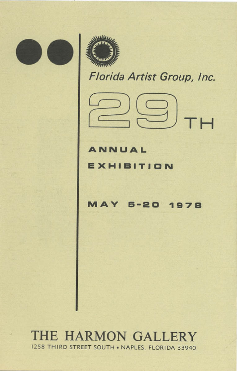 1978  Harmon Gallery, Naple sJuror: Mario Amaya