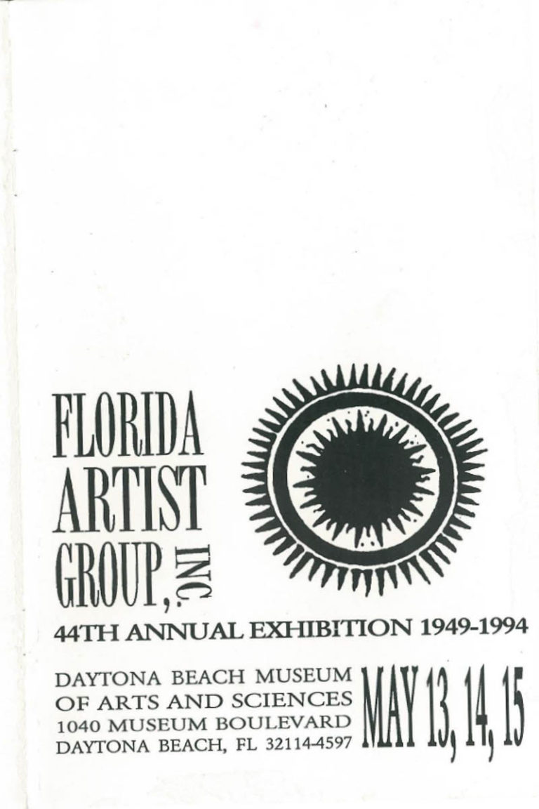 1994 Daytona Museum of Artsand Sciences Juror: John Streetmann