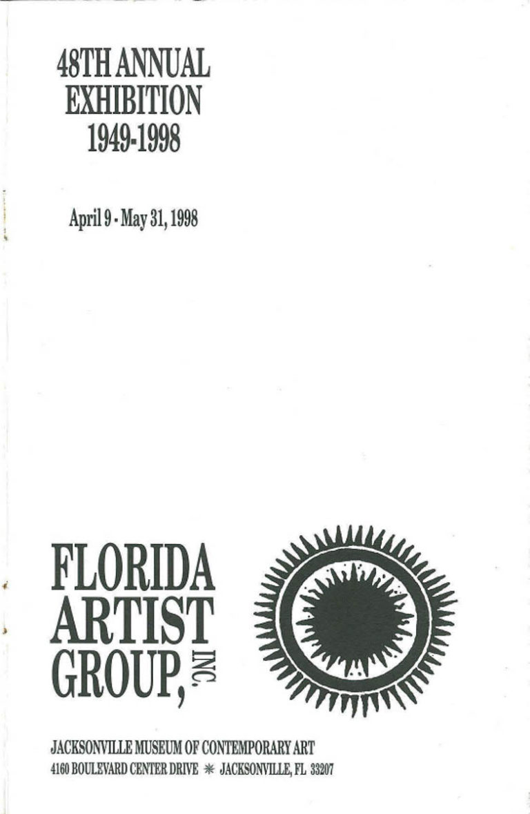 1998 Jacksonville Museum of Contemporary Ar tJuror: David C. Lev