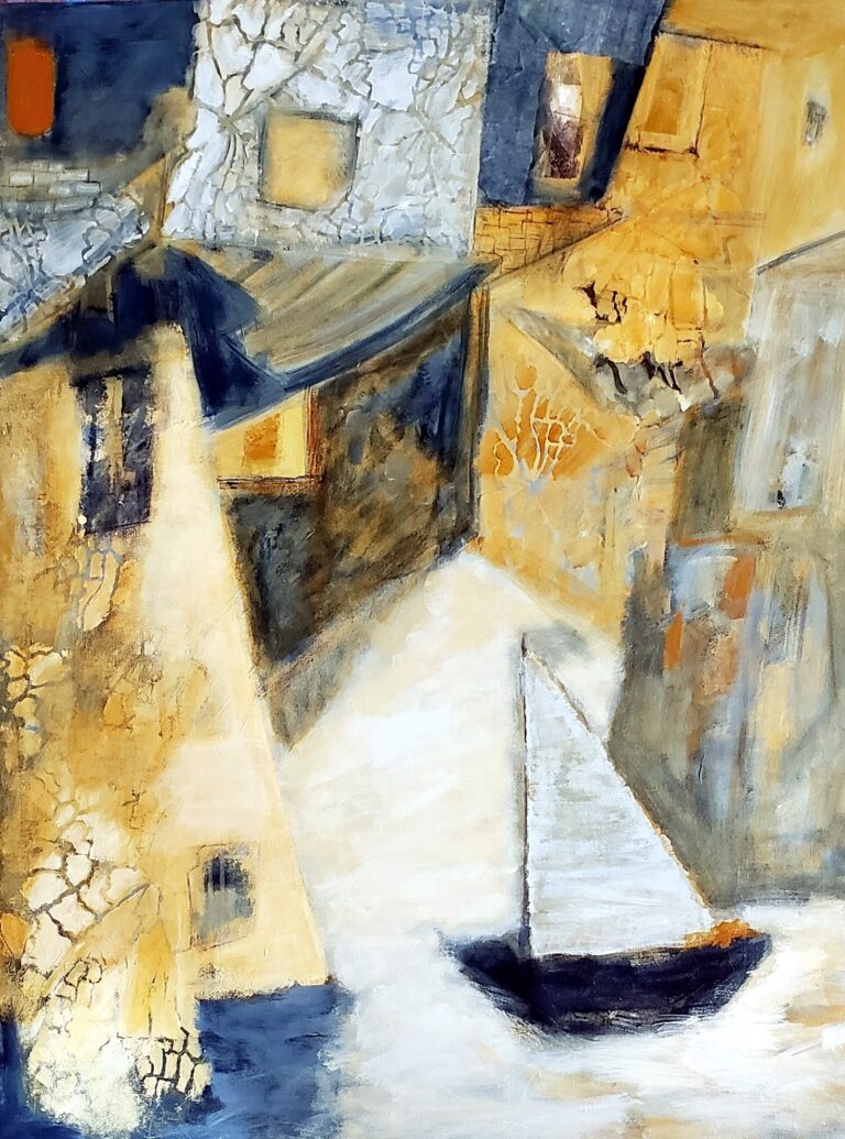 A Village Made of Yesterday 40×30